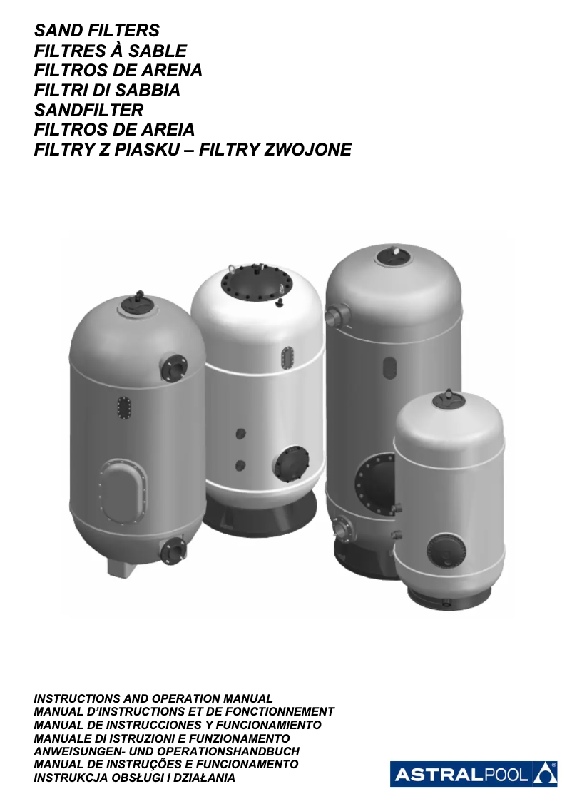 Page 1 de la notice Manuel utilisateur AstralPool Delta