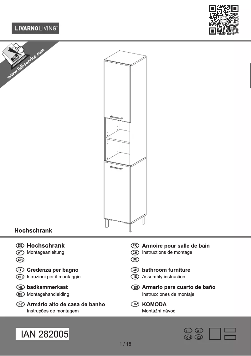 Image de la première page du manuel de l'appareil IAN 282005