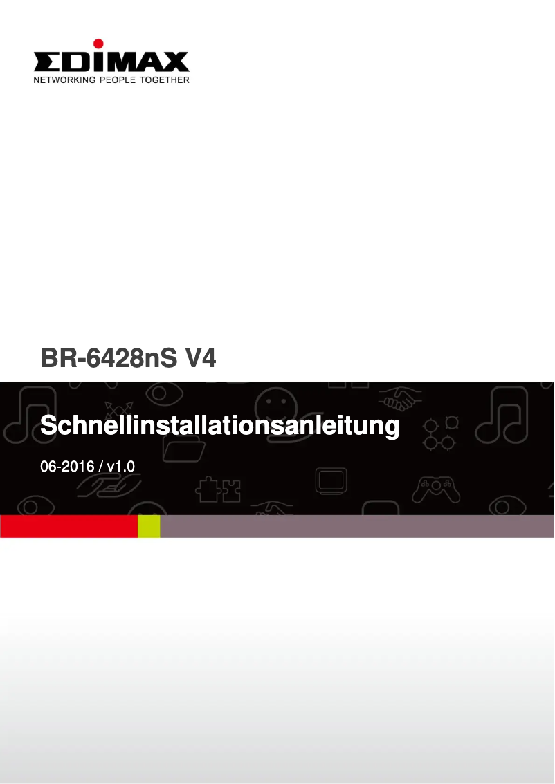 Page n°1 - Manuel utilisateur Edimax BR-6428nS