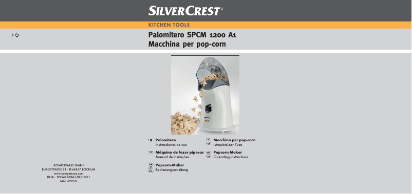 Imagen de la primera página del manual del dispositivo IAN 62050