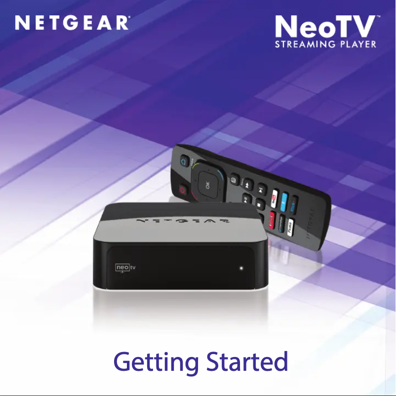 Page 1 de la notice Guide d'installation Netgear NeoTV NTV300