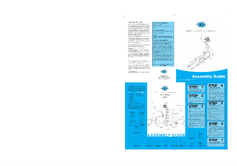 Image de la première page du manuel de l'appareil Andes 100 CS