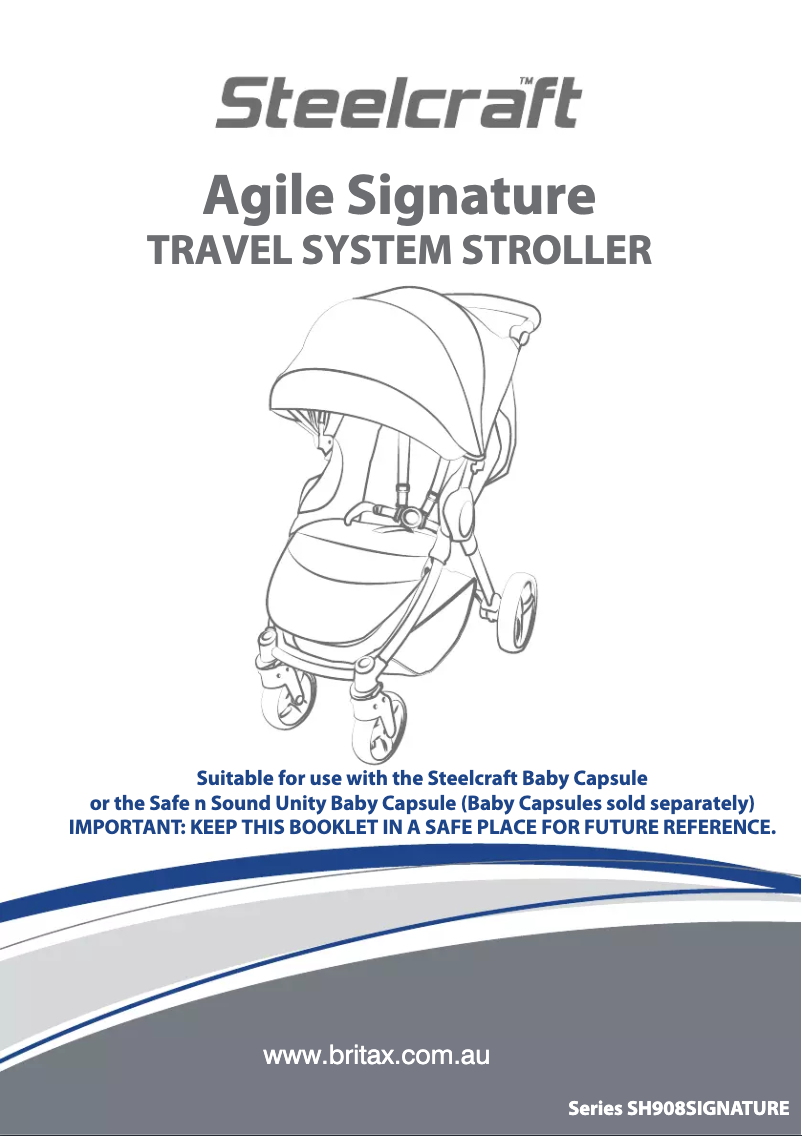 Page n°1 - Manuel utilisateur Steelcraft Agile Signature