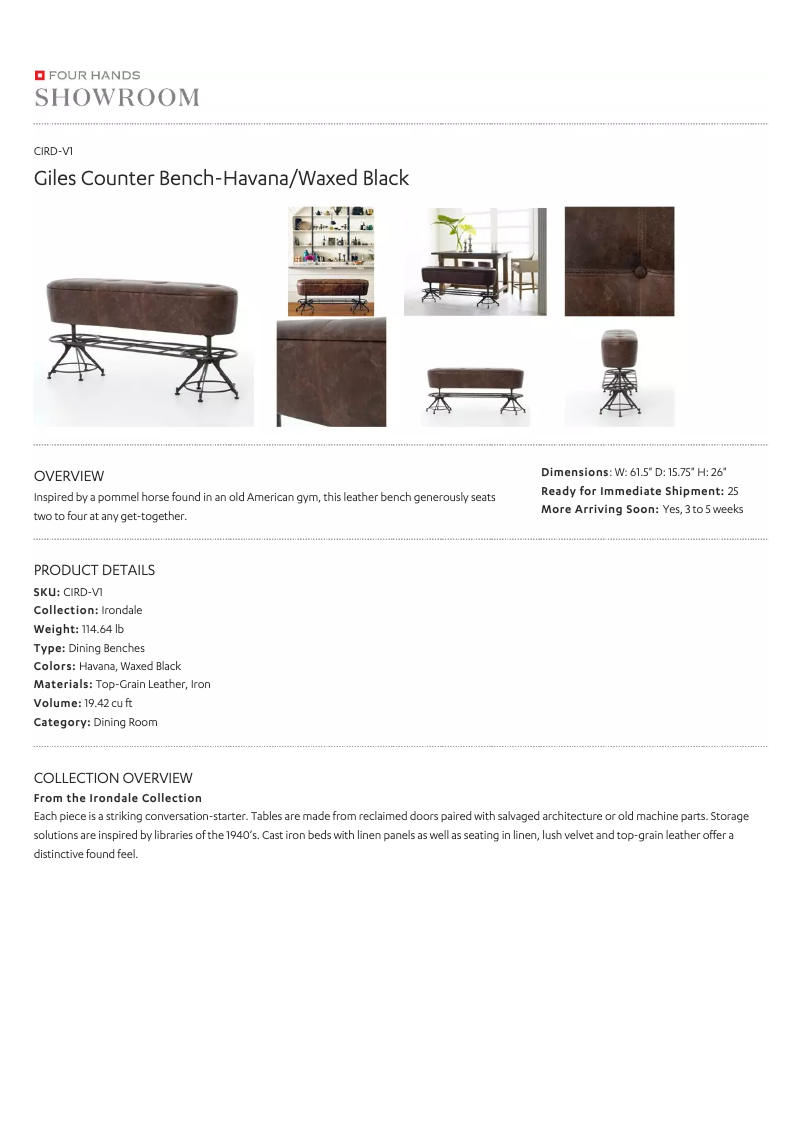 Image de la première page du manuel de l'appareil CIRD-V1