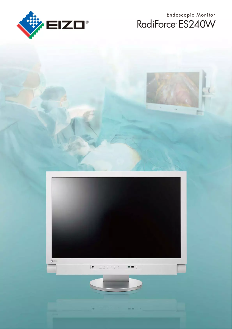 Page 1 de la notice Manuel utilisateur Eizo ES240W