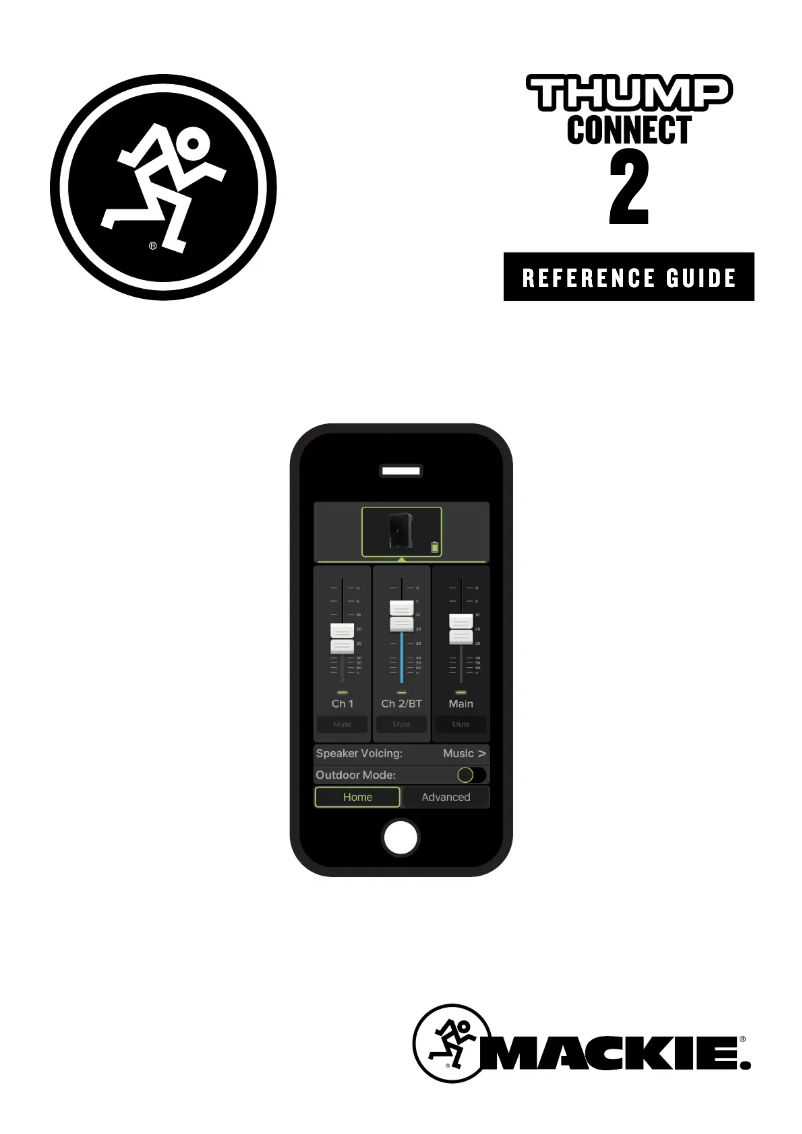 Page n°1 - Manuel utilisateur Mackie Thump 215XT