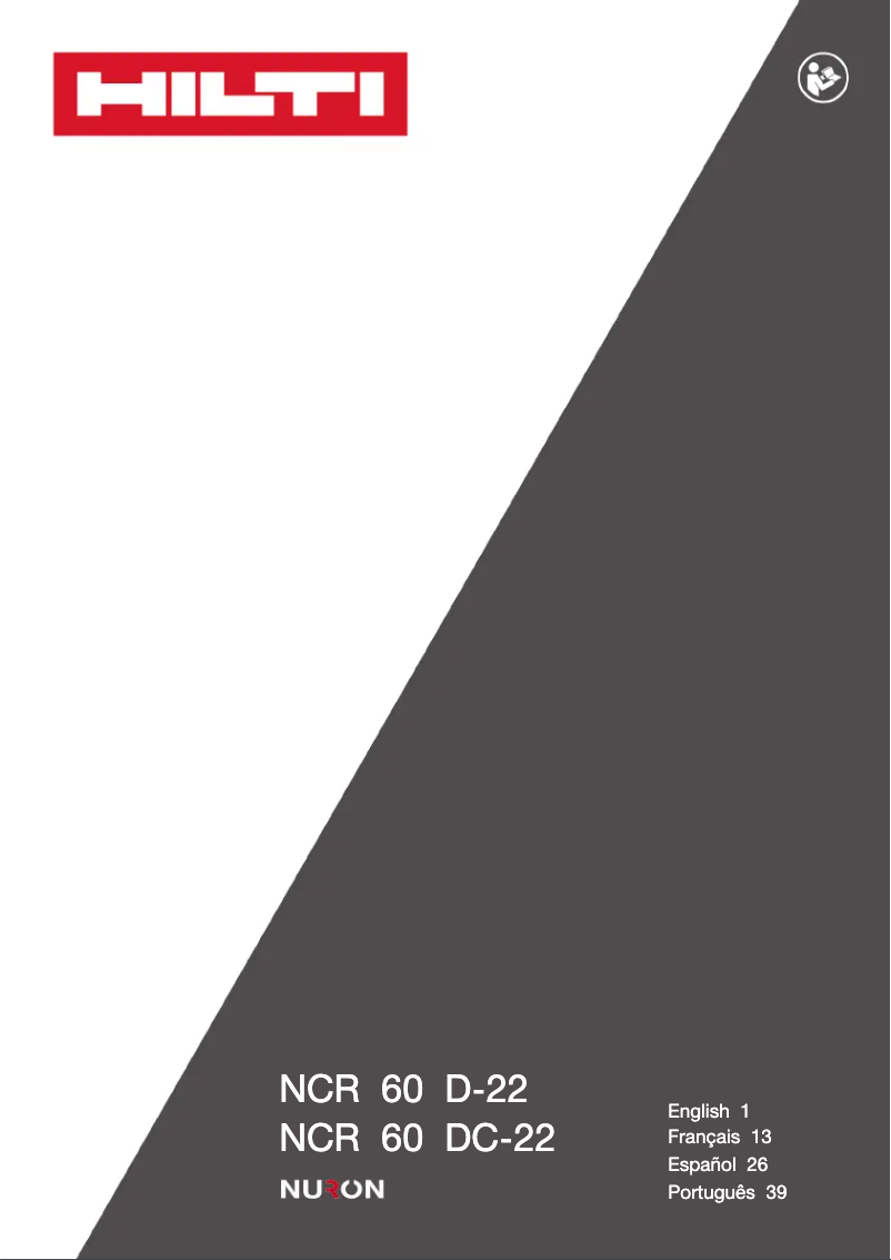 Imagen de la primera página del manual del dispositivo NCR 60 D-22