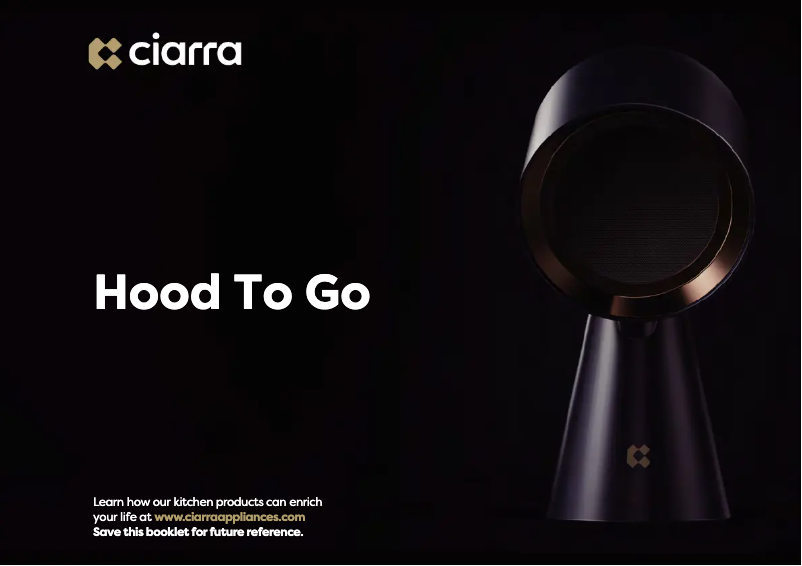 Page 1 de la notice Manuel utilisateur Ciarra CBPHB01