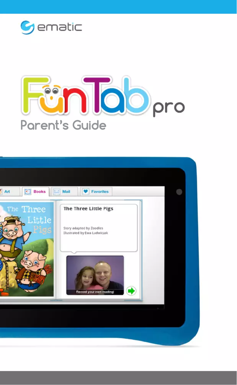 Page n°1 - Manuel utilisateur Ematic FunTab Pro