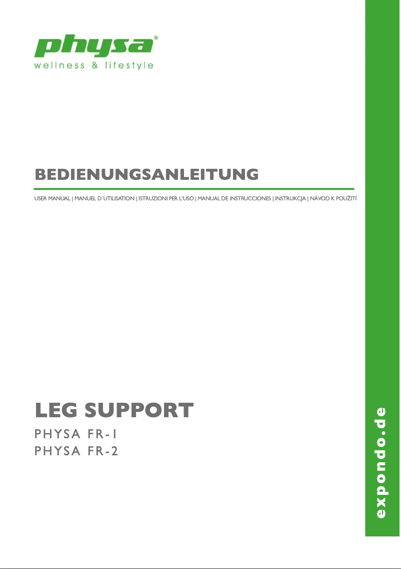 Image de la première page du manuel de l'appareil FR-1