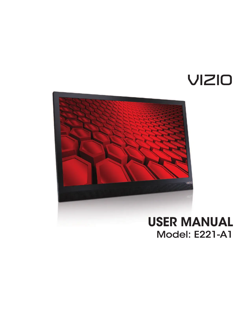 Image de la première page du manuel de l'appareil E221-A1