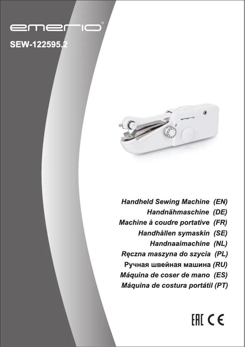 Page n°1 - Manuel utilisateur Emerio SEW-122595