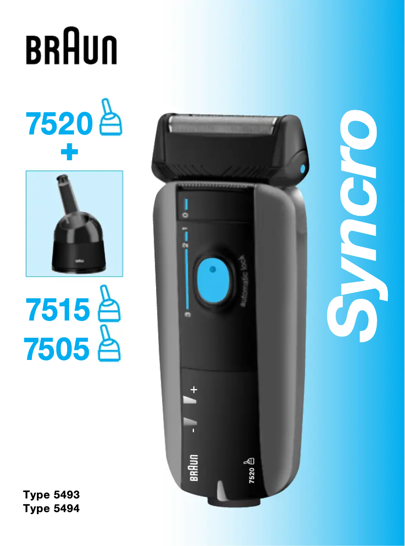 Image de la première page du manuel de l'appareil Syncro 7520