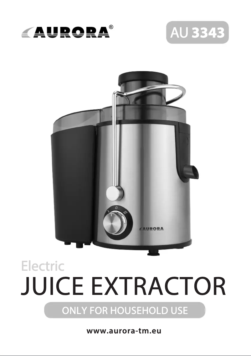 Page n°1 - Manuel utilisateur Aurora AU 3343