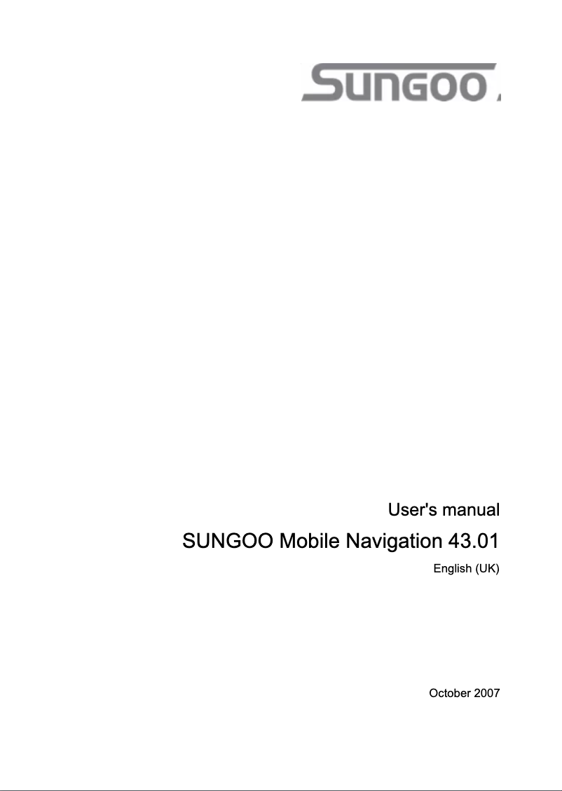Image de la première page du manuel de l'appareil 43.01
