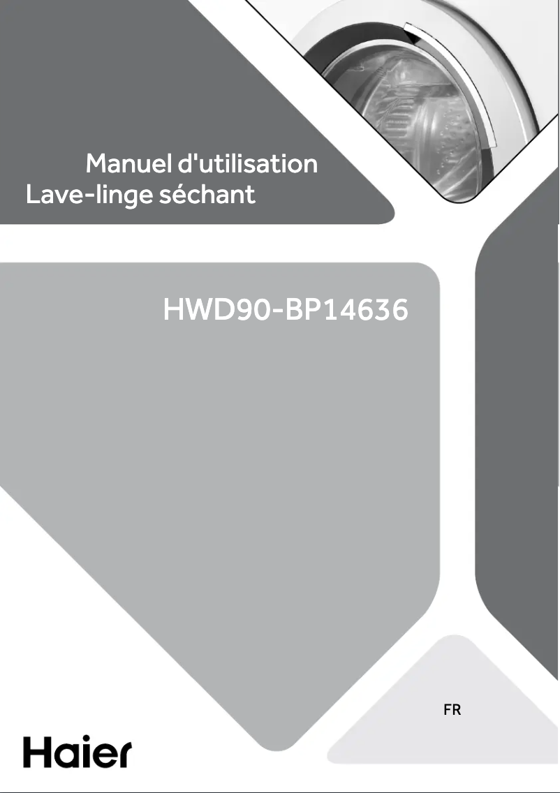 Image de la première page du manuel de l'appareil HWD90-BP14636
