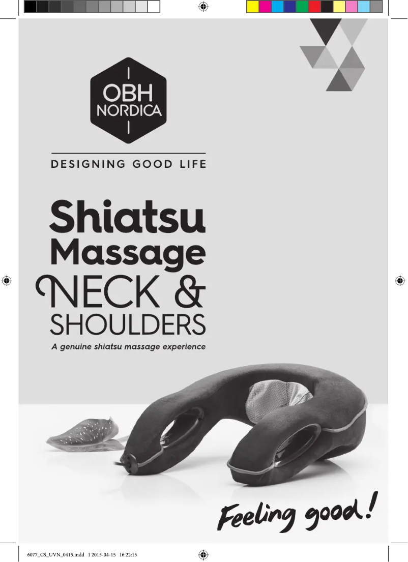 Página 1 del manual Manual de usuario OBH Nordica Shiatsu 6077