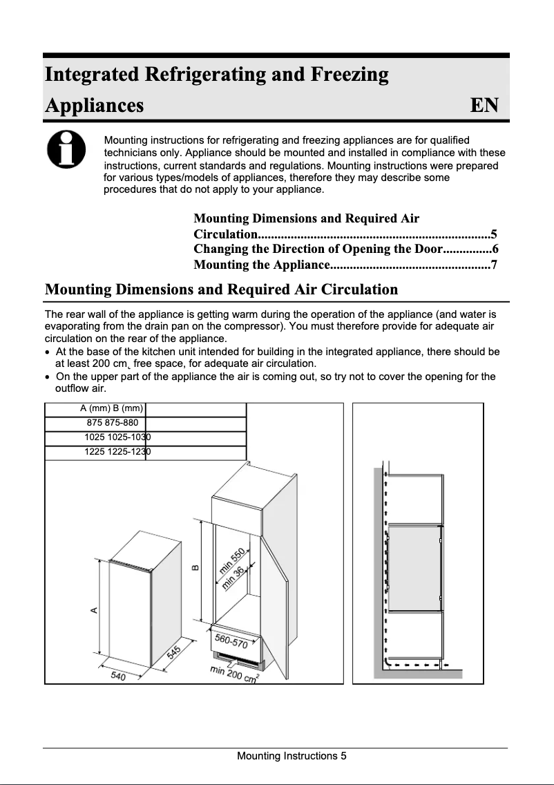 Page n°1 - Manuel utilisateur Gorenje RI2145W