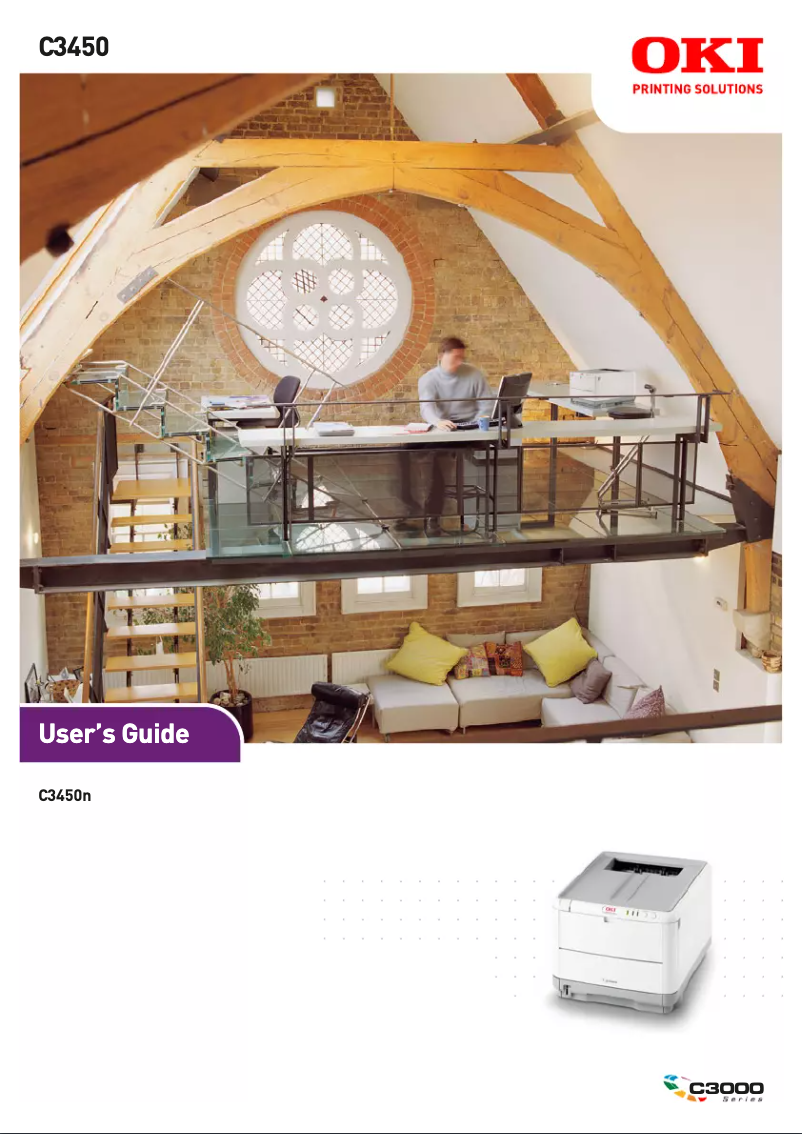 Page 1 de la notice Manuel utilisateur OKI C3450