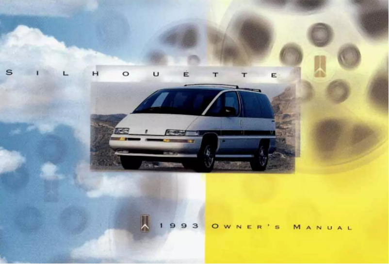 Page n°1 - Manuel utilisateur Oldsmobile Silhouette (1993)
