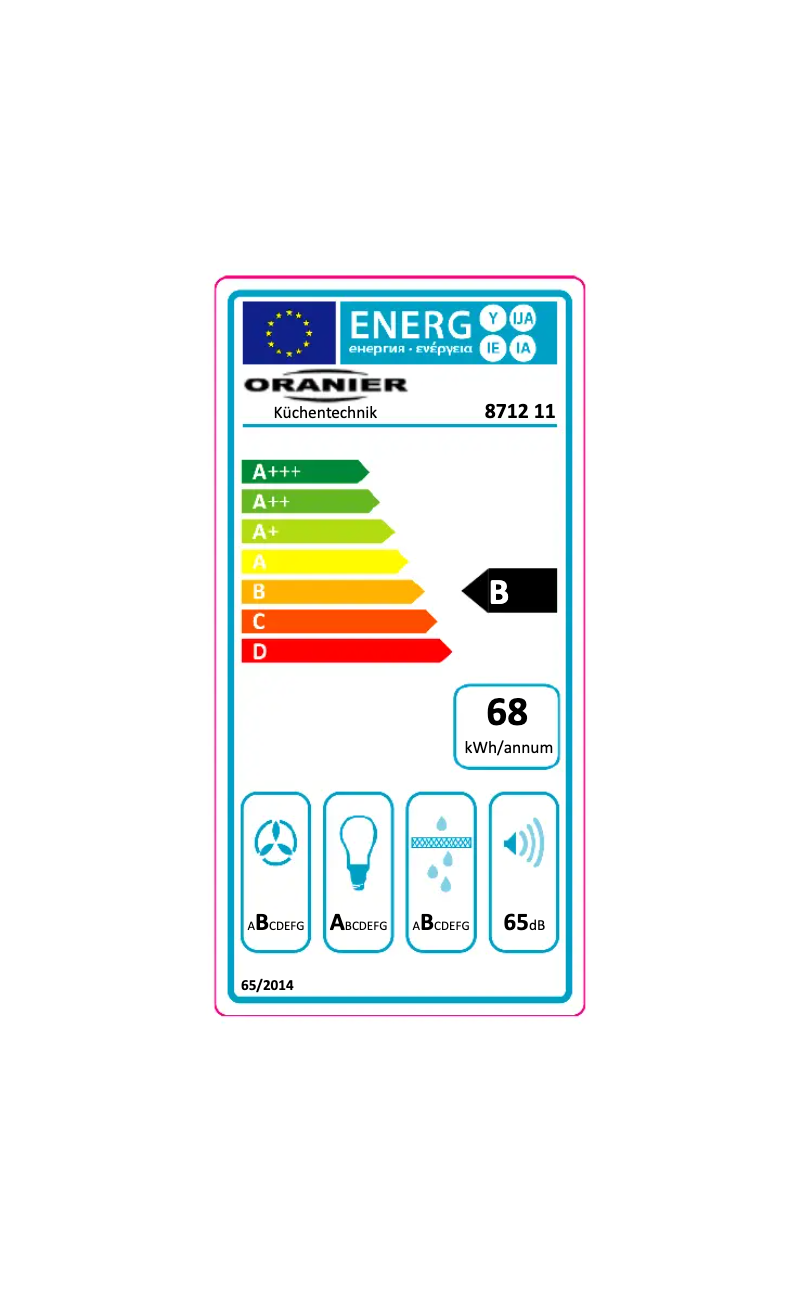 Page 1 de la notice Manuel utilisateur Oranier Breva Isola 90 E
