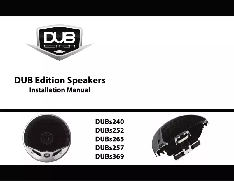 Página 1 del manual Manual de usuario Jensen DUBS369