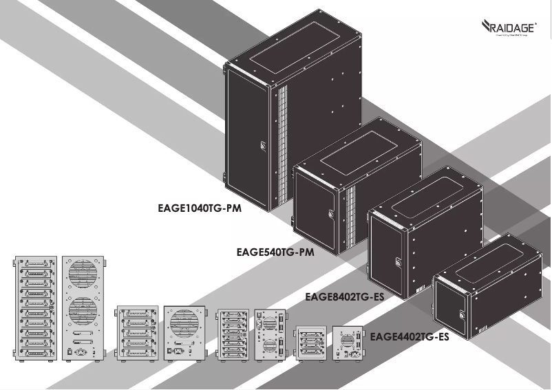 Page 1 de la notice Manuel utilisateur iStarUSA EAGE540TG-PM