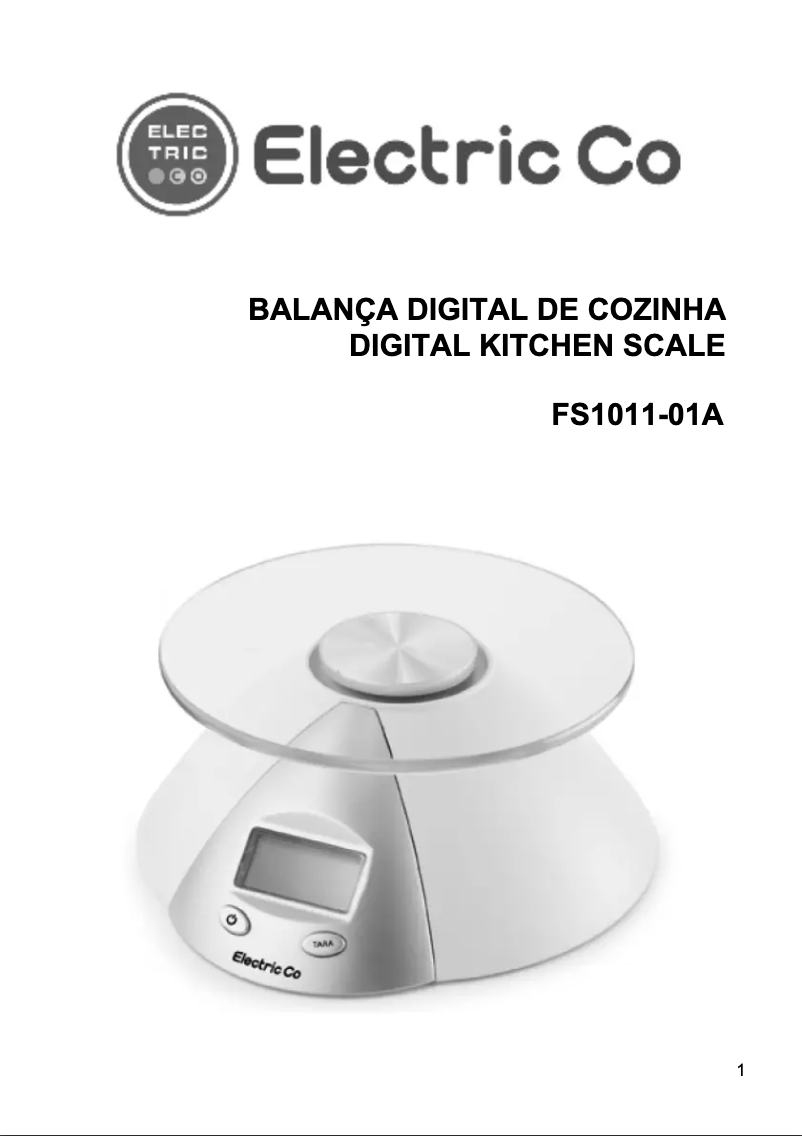 Page 1 de la notice Manuel utilisateur Electric Co FS1011-01A