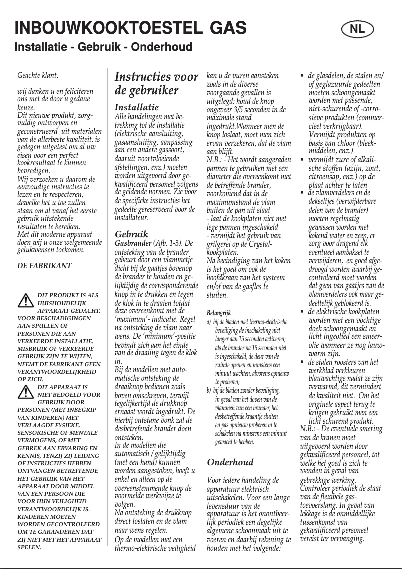 Image de la première page du manuel de l'appareil MGK-6