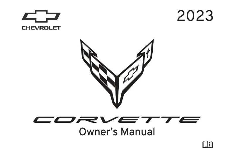 Page 1 de la notice Manuel utilisateur Chevrolet Corvette Stingray (2023)