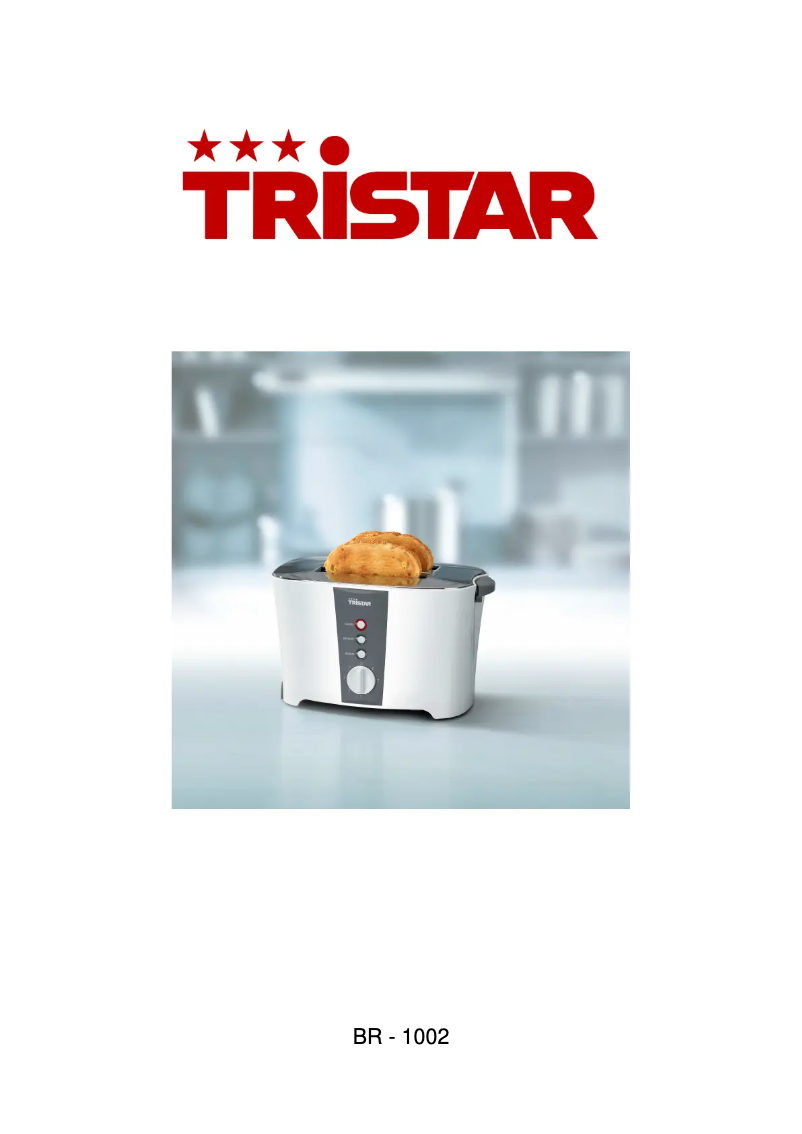 Página 1 del manual Manual de usuario TriStar BR-1002