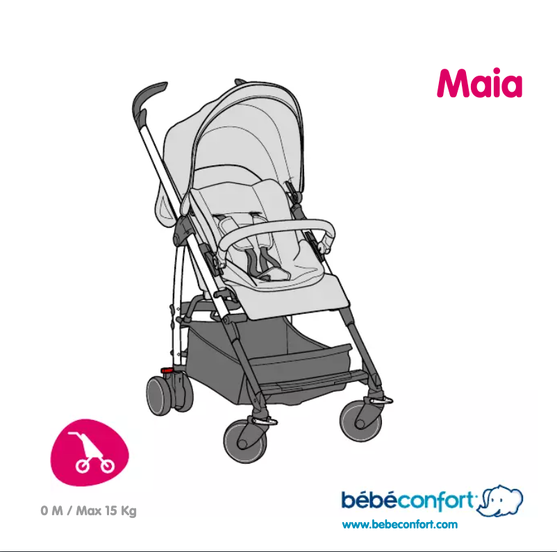 Page 1 de la notice Manuel utilisateur Bebe Confort Trio Maia Access