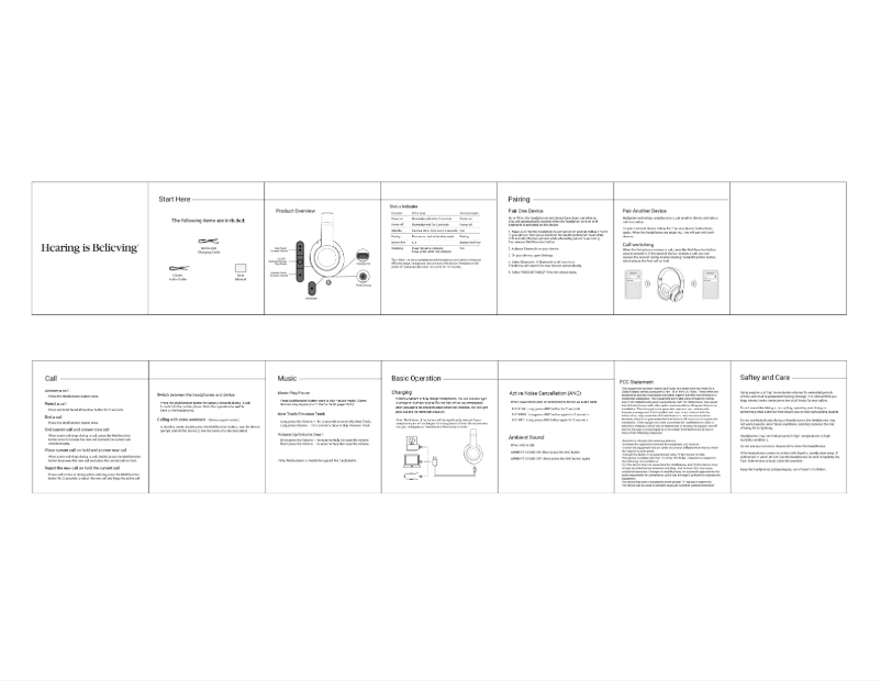 Imagen de la primera página del manual del dispositivo BT740i QZ