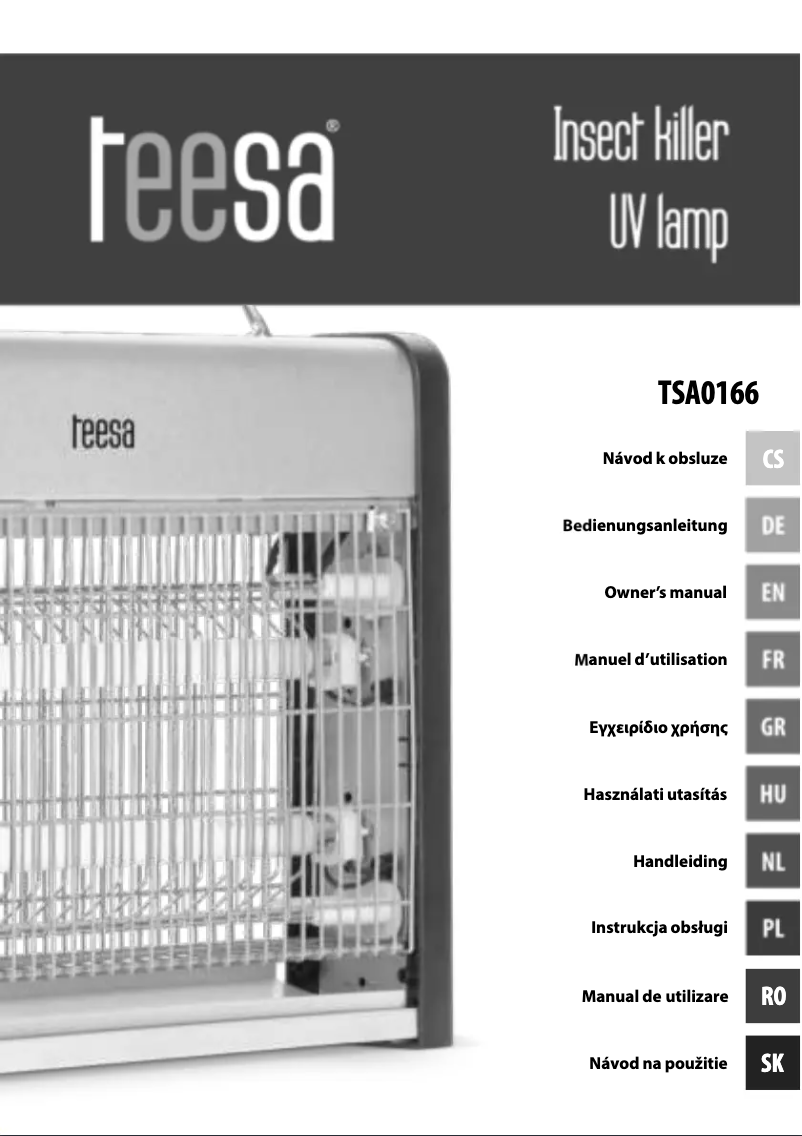 Page 1 de la notice Manuel utilisateur Teesa TSA0166