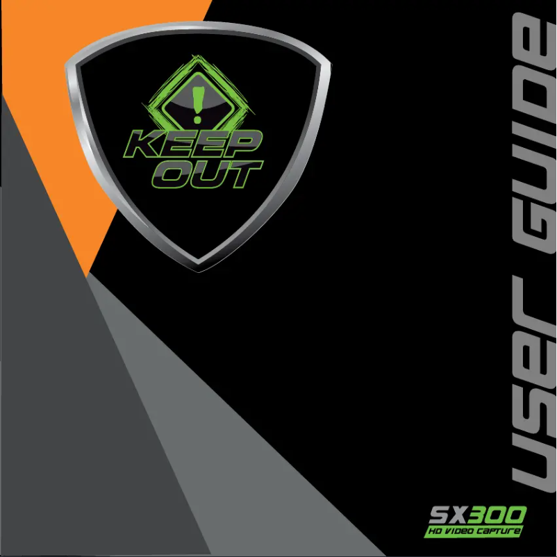 Image de la première page du manuel de l'appareil SX300