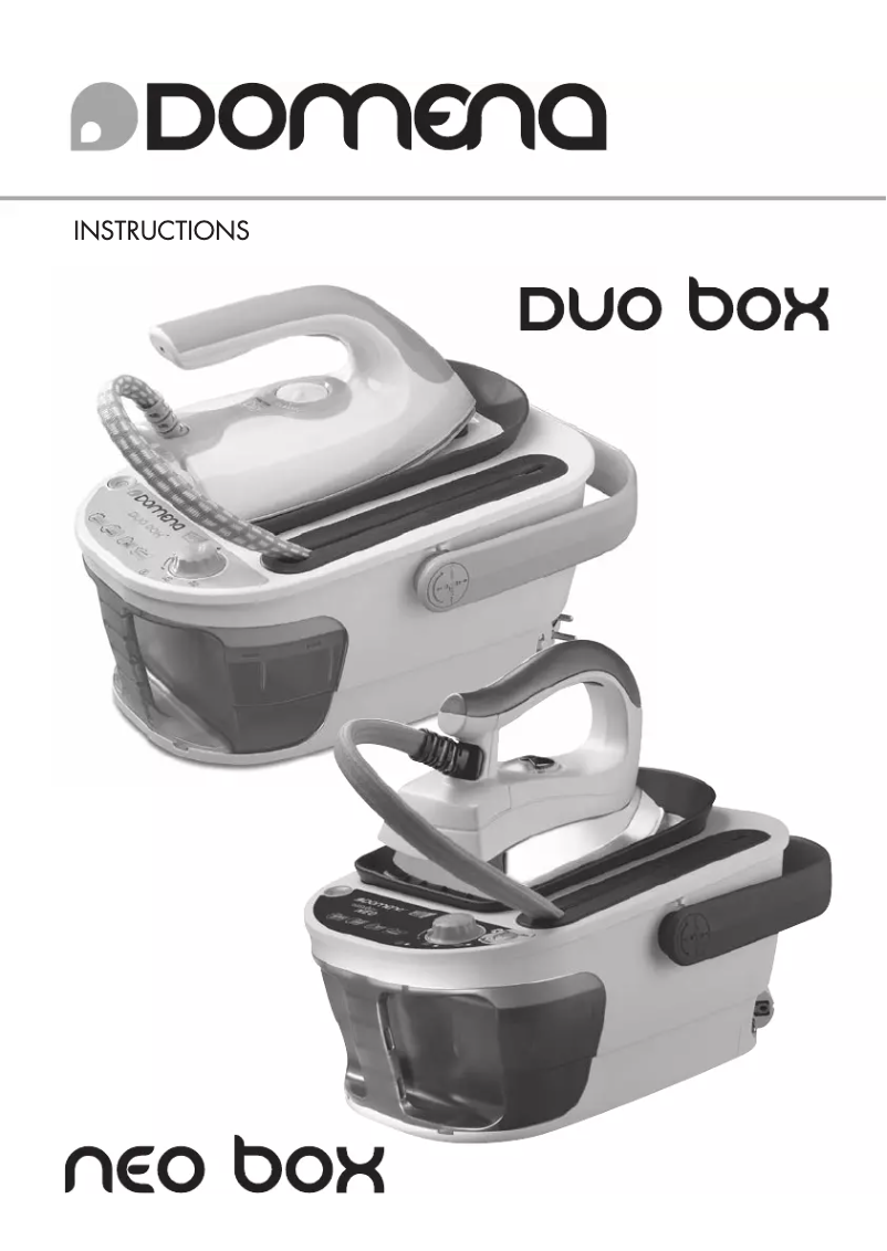 Page 1 de la notice Manuel utilisateur Domena Neo Box