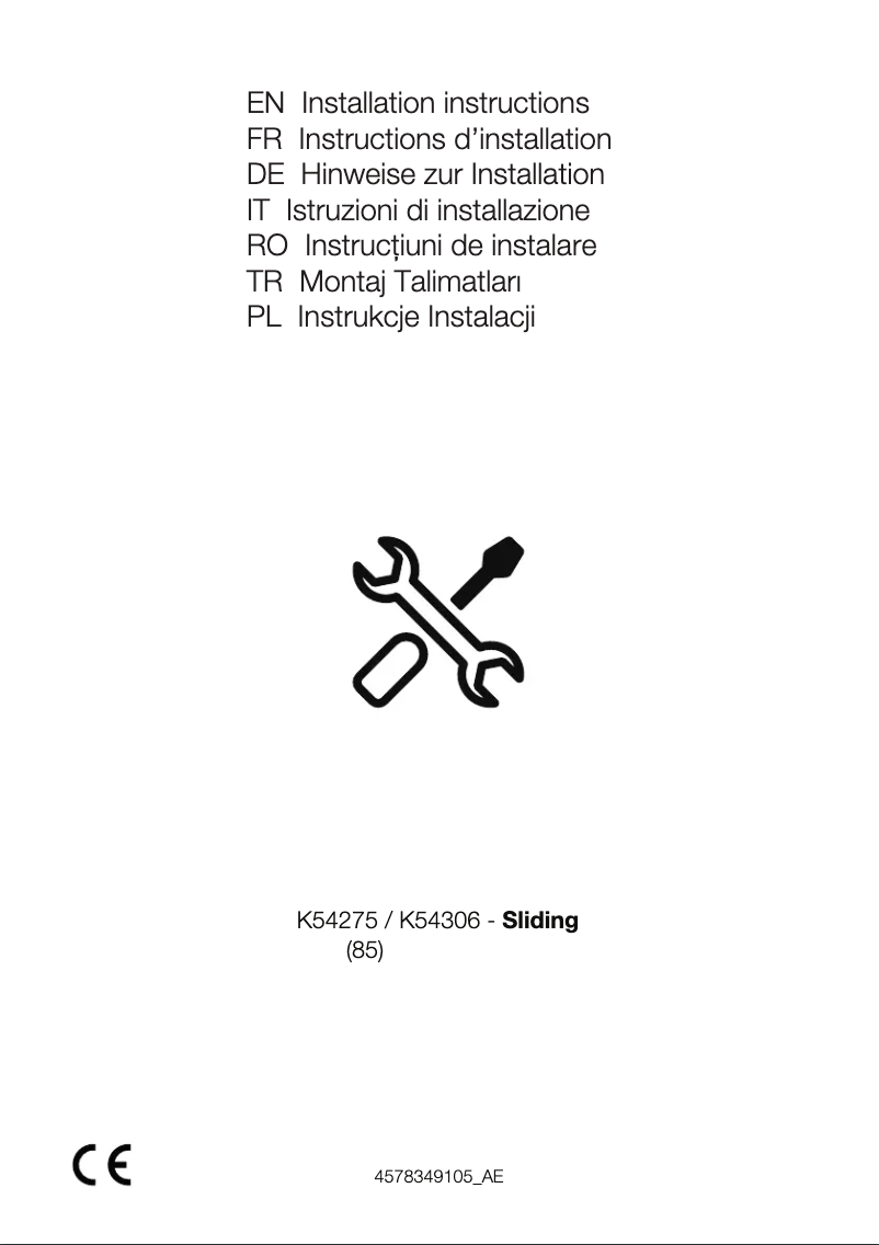 Image de la première page du manuel de l'appareil BCNA275E5ZSN