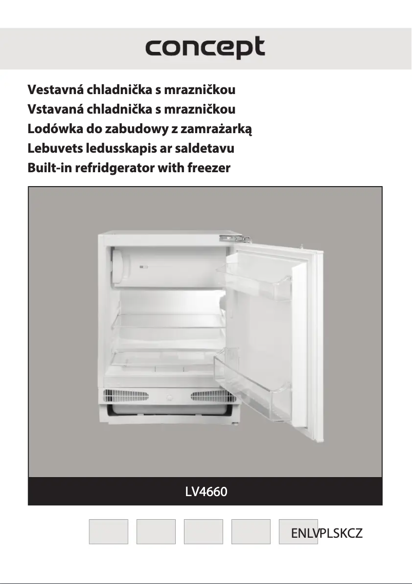 Image de la première page du manuel de l'appareil LV4660