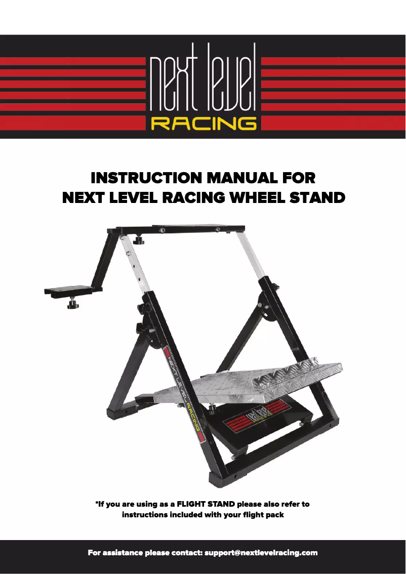 Page 1 de la notice Guide d'installation Next Level Racing NLR-S004
