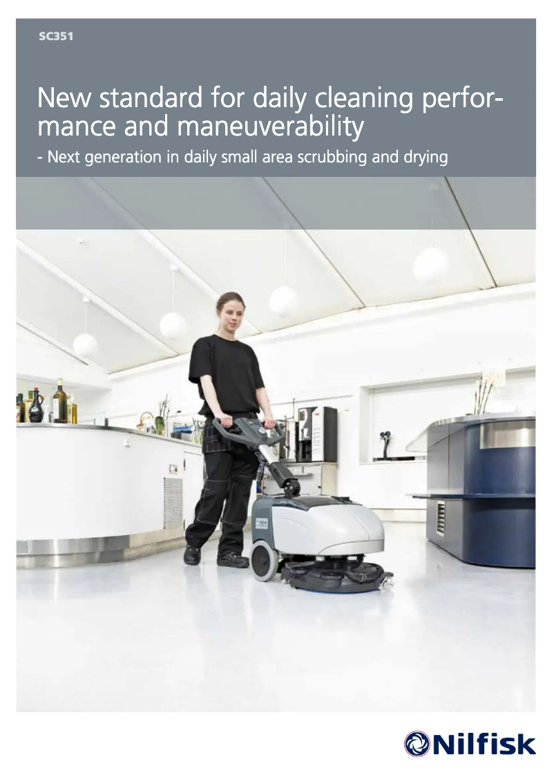 Image de la première page du manuel de l'appareil SC351