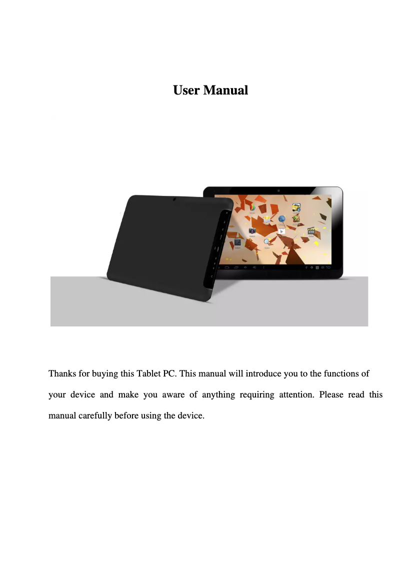 Page 1 of the manual User Manual Empire Electronix M1008