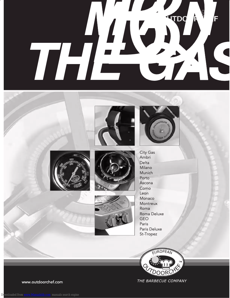 Page 1 de la notice Manuel utilisateur Outdoorchef Munich