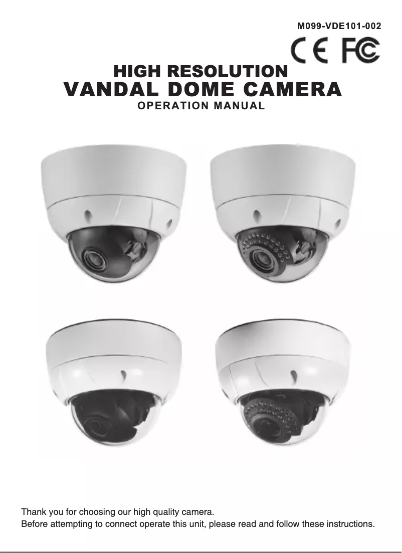 Page n°1 - Manuel utilisateur EverFocus Ultra EHD730