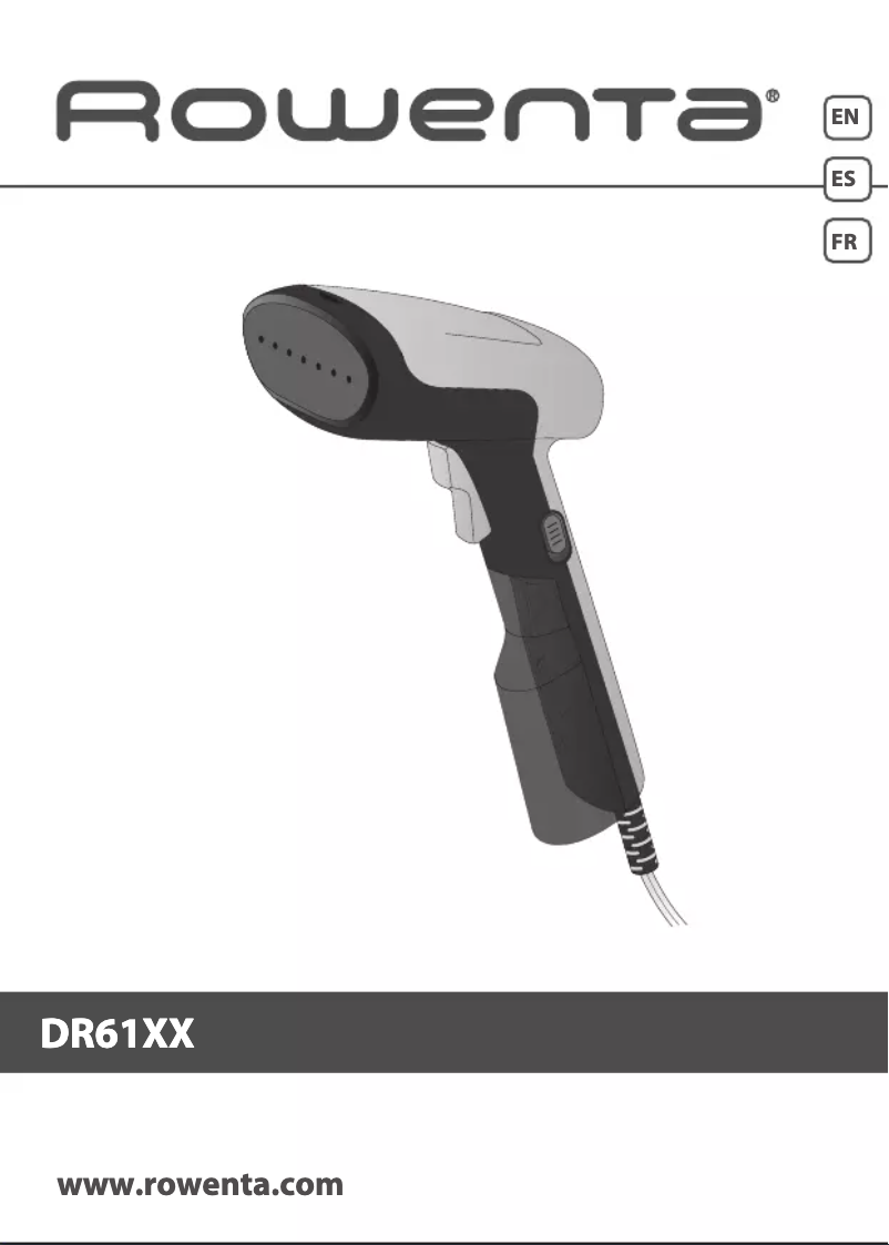 Page 1 de la notice Manuel utilisateur Rowenta Access Steam First DT6131
