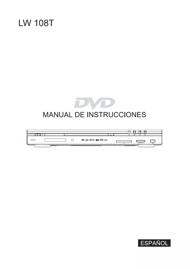 Page 1 de la notice Manuel utilisateur Airis LW108T