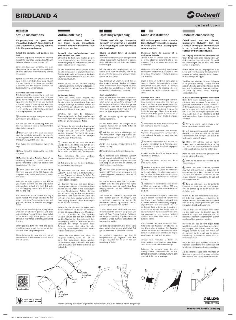 Imagen de la primera página del manual del dispositivo DeLuxe Green Birdland 4