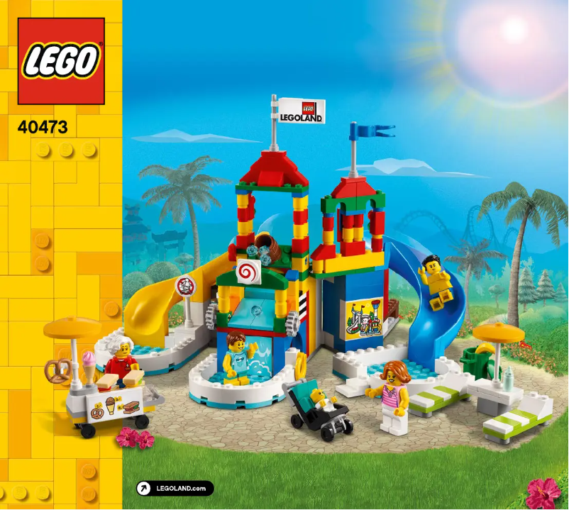 Image de la première page du manuel de l'appareil Legoland 40473