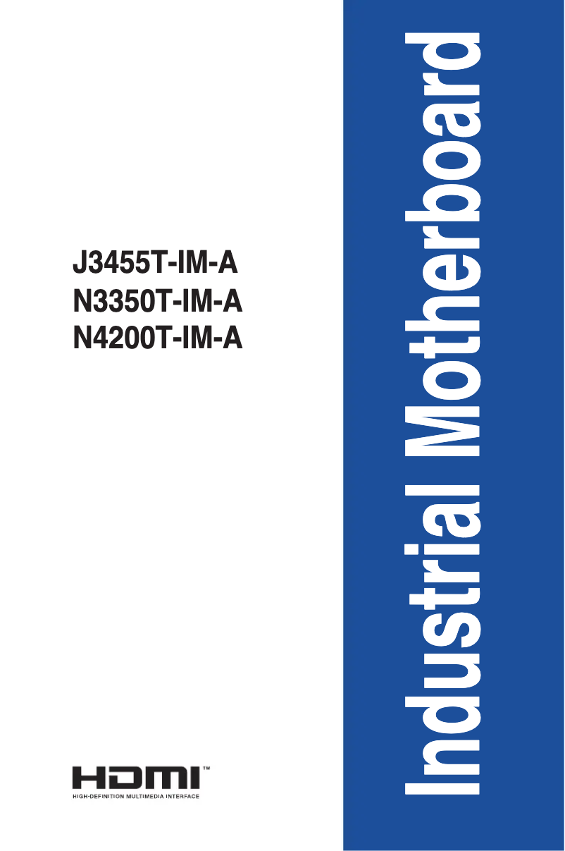Page 1 de la notice Manuel utilisateur Asus N3350T-IM-A