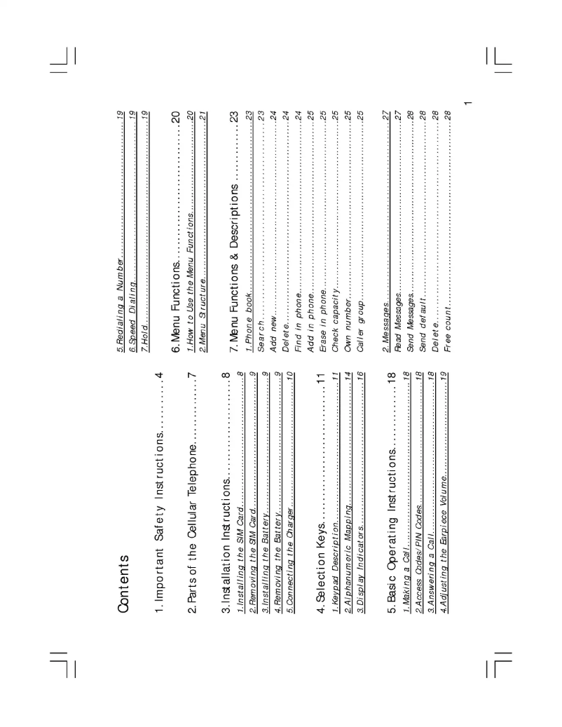 Page 1 de la notice Manuel utilisateur LG LG-200