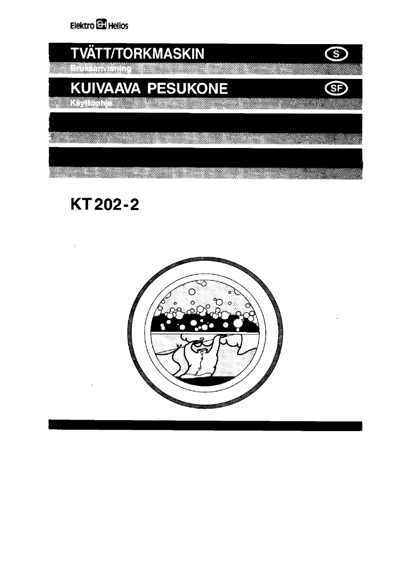 Page 1 de la notice Manuel utilisateur Elektro Helios KT202-2